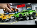 Crashed Lamborghini Huracan - Restoration Model Car