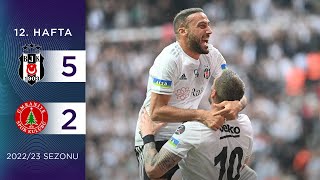 Beşiktaş (5-2) HangiKredi Ümraniyespor | 12. Hafta - 2022/23