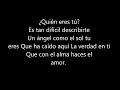 UN ANGEL COMO EL SOL TU ERES - EROS RAMAZZOTTI  (Letra)