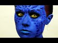 X-Men Mystique Makeup Tutorial