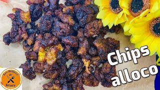 Comment Faire Le Bon Et Vrai Chips Alloco Banane Plantain Mûr