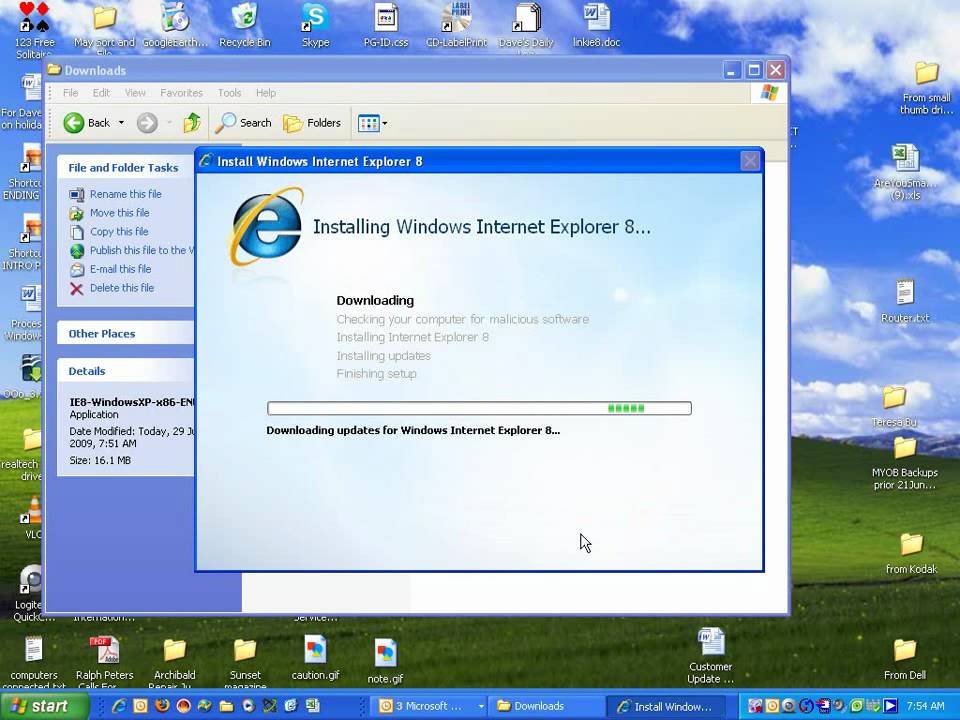 internet explorer 8 download vista