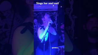 Singing Her Soul Out! Wow #Livemusic #Performance #Vocals