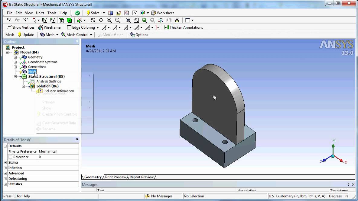 ANSYS Workbench