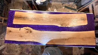 Part 3 Wood Slabs to Epoxy Table
