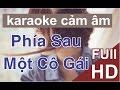 (karaoke cảm âm) phía sau một cô gái