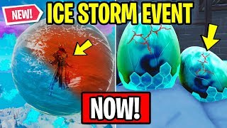FORTNITE ICE STORM EVENT HAPPENING RIGHT NOW! (Fortnite: Battle Royale)