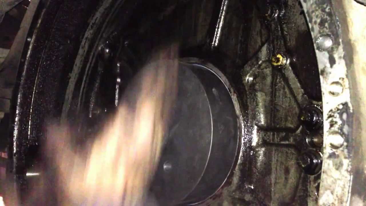 Part 2. Rear Main Seal installation 3406 caterpillar YouTube