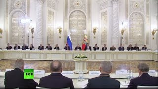 Владимир Путин проводит заседание оргкомитета «Победа»