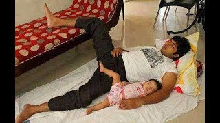 Daddies and Babies Funny Moments - Cute Baby Copies Daddy Compilation