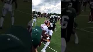 Jets Redskins Fight During Joint Practice