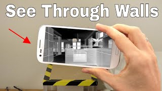 How To Use Your Smartphone to See Through Walls! Superman's X-ray Vision Challen