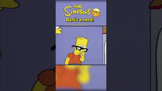 Bart's a nerd! | The Simpsons #shorts