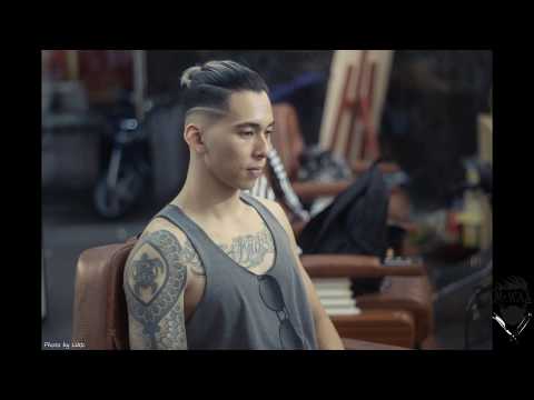 Hairstyle skin fade top knop || The queen water based pomade by 3Lizard