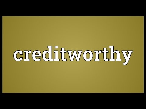 Header of creditworthy