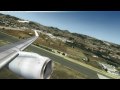 FSX Boeing take off from Ibiza in HD