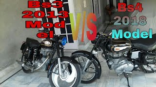 Royal enfield Bullet standard 350 2013 model vs 2018 model bullet Old bullet vs new bullet waheguru