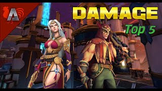 Top 5 Strongest Damage Champions In Paladins September 2019