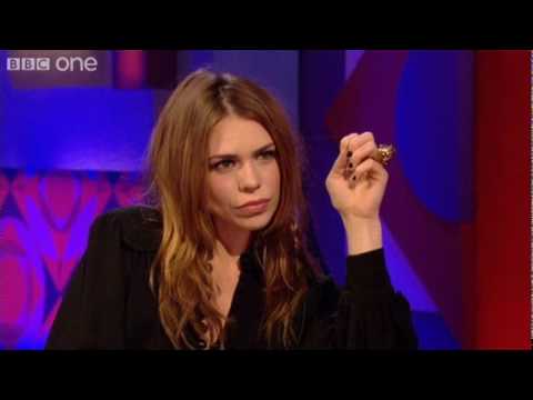 Billie Piper on Kissing David Tennant and Matt Smith Friday Night with 