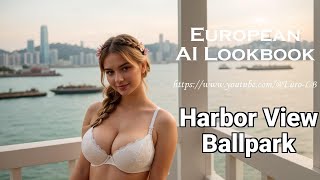 [4K] European Ai Lookbook- Harbor View Ballpark