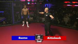 Erick Santos vs. Patrick Altinbask - Jackhammer Promotions The Beat Down 5