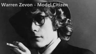 Watch Warren Zevon Model Citizen video