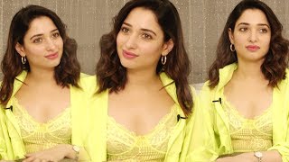 Beautiful Tamanna Bhatia Talk About Supernatural Hindi Horror Film Khamoshi