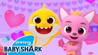 💘Valentine's Sharks Doo Doo Doo | +Compilation | Valentine's Day Playlist | Baby Shark Official
