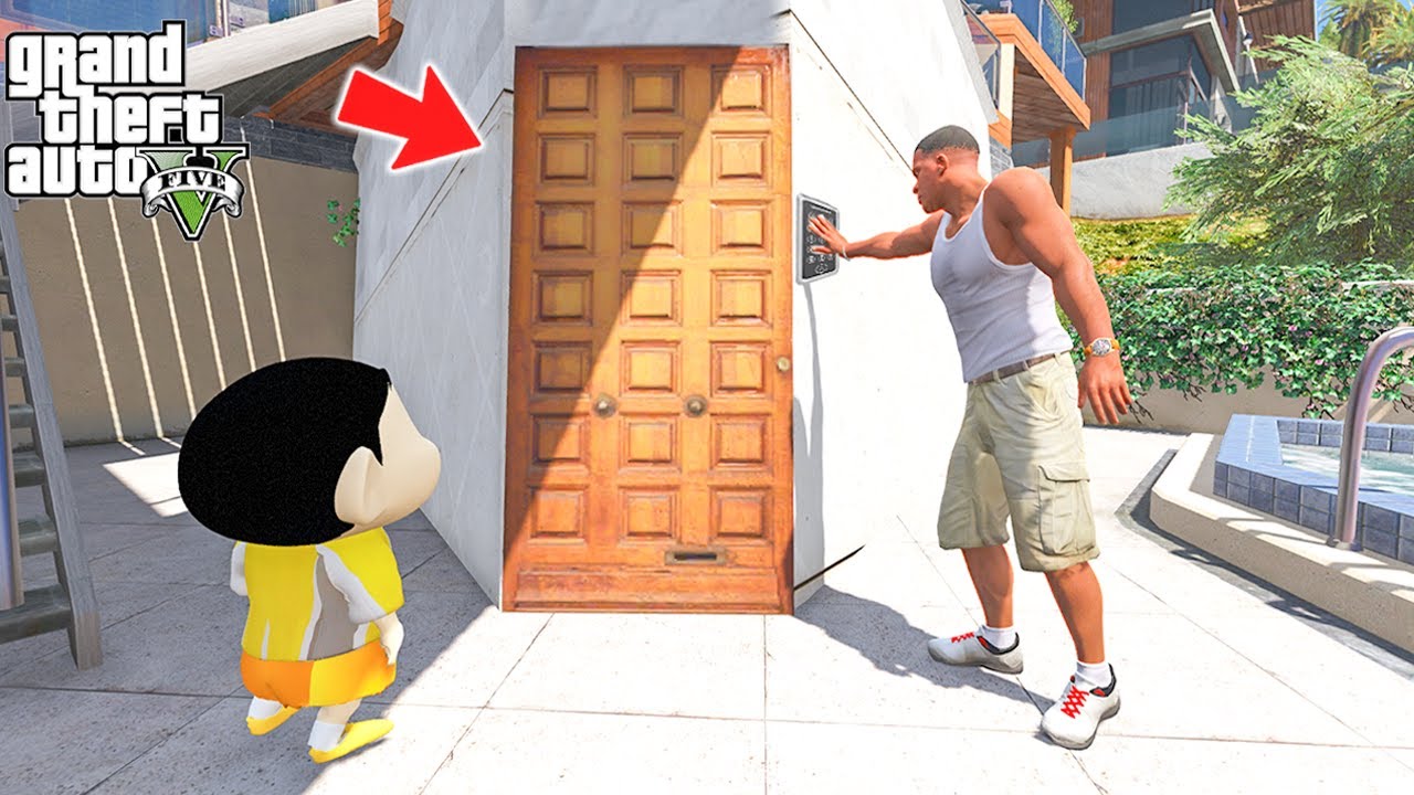 Shinchan and Franklin Found New Secret Room Inside Shinchan and Franklin Found New Secret Room Inside