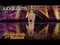 Lily Wilker: Amazing 11-Year-Old Impersonates Jungle Animals - America's Got Talent 2018
