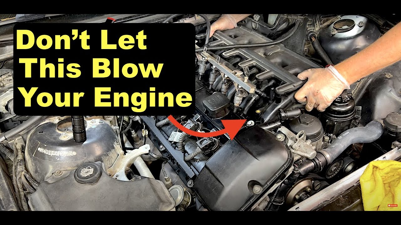 This Can KILL Your BMW E46 E39 Engine !!! Leaking Coolant Hard Pipes Intake Manifold Removal