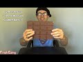 Food Challenge: Giant 1 lb Crunch Bar from Xmas #FoodPorn | FreakEating vs the World 73