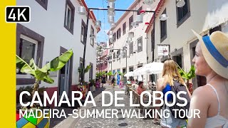Câmara De Lobos, Madeira, Portugal | Summer 4K Walk