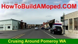 Crusing Around Pomeroy WA How To Build a Motorized Bike Part 33
