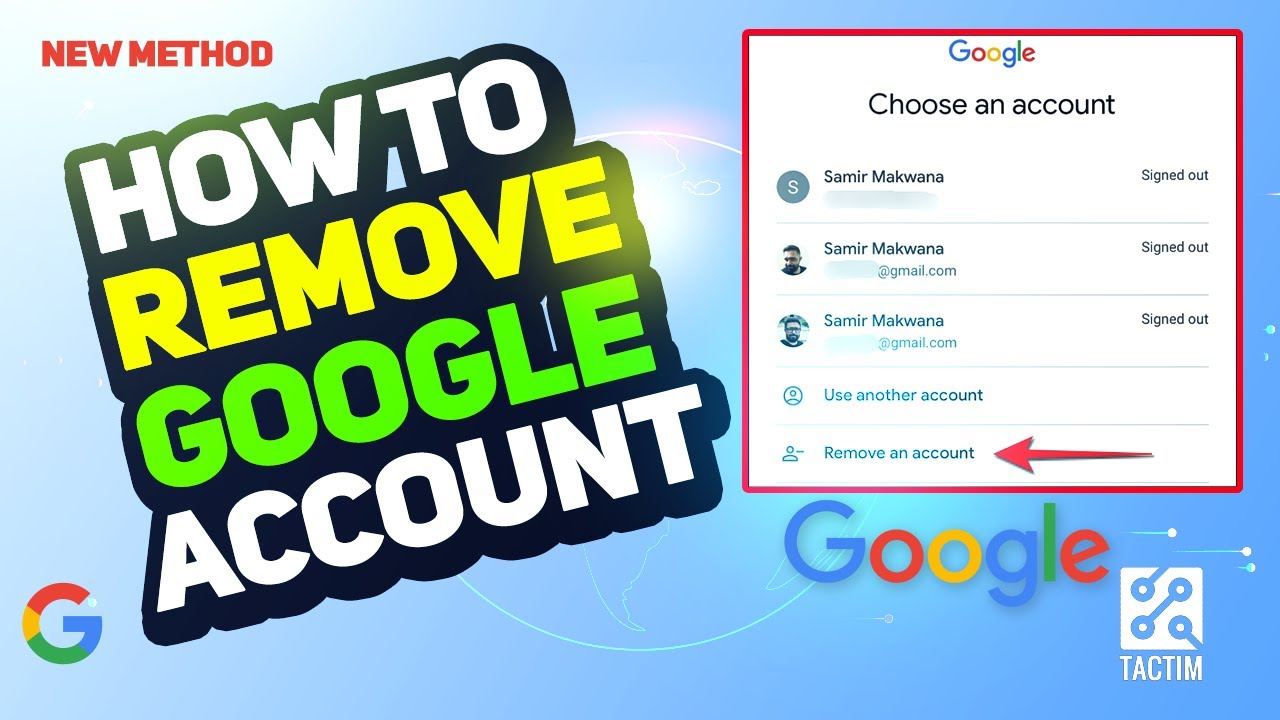 How to Remove Google Account 2023 – Step-by-Step Guide How to Remove Google Account 2023 – Step-by-Step Guide
