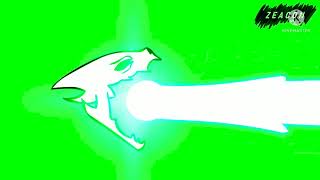 Gaster Blaster Green screen free to use (READ DESC)