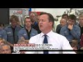 David Cameron says 'Talk to the hand' (16July13)