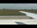 Видео Bioing 737-500 Take-Off And Flying Over Simferopol's Airport Field