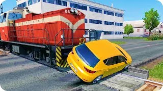 Seat Leon Train Crash - Ets21.34Euro Truck Simulator 2