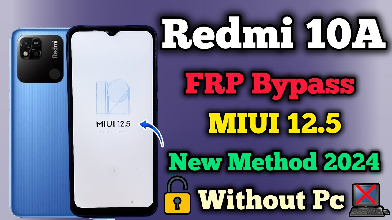 Redmi 10A FRP Bypass MIUI 12.5 || ShareMe App Not Show Redmi 10A FRP Bypass MIUI 12.5 || ShareMe App Not Show