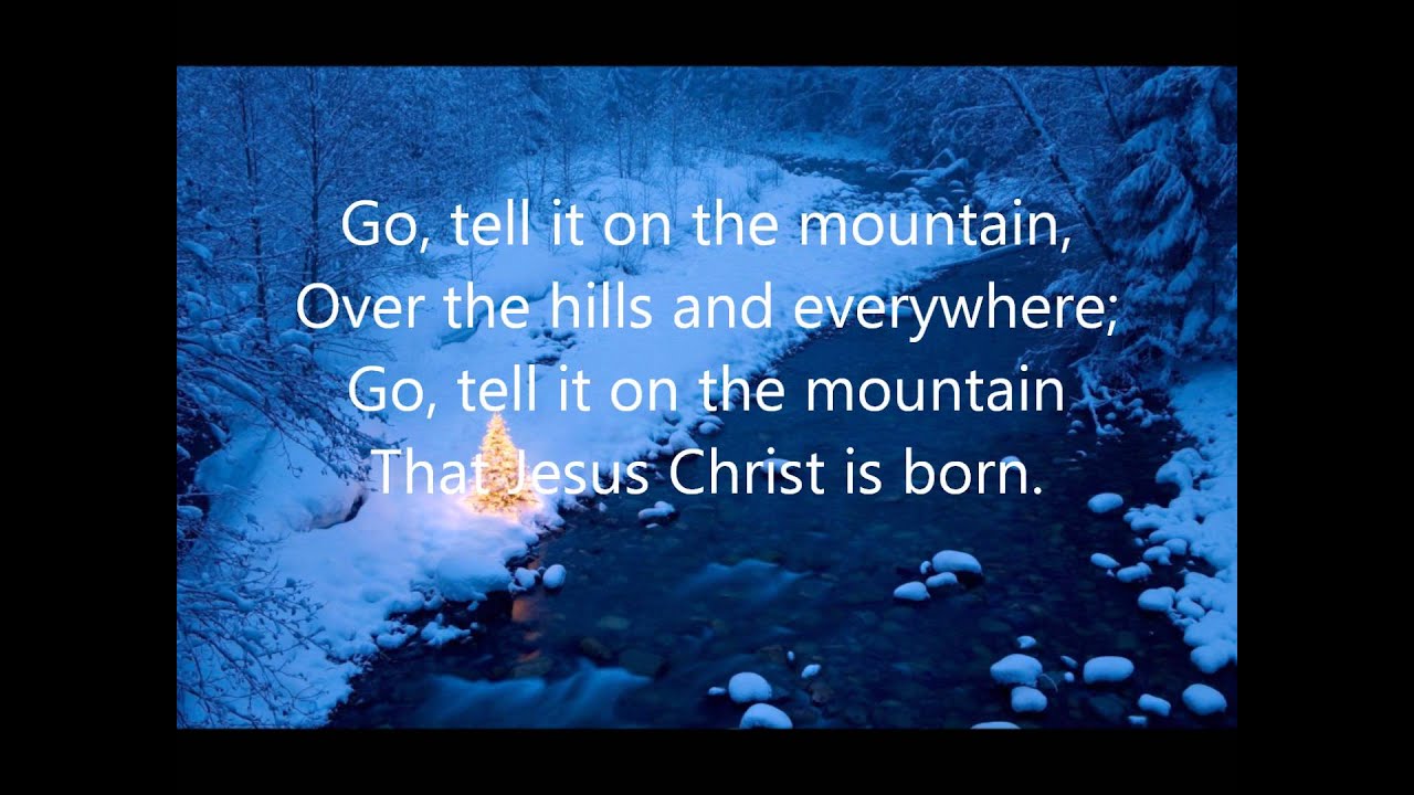 Cedarmont Kids - Go Tell It On The Mountain with Lyrics - YouTube