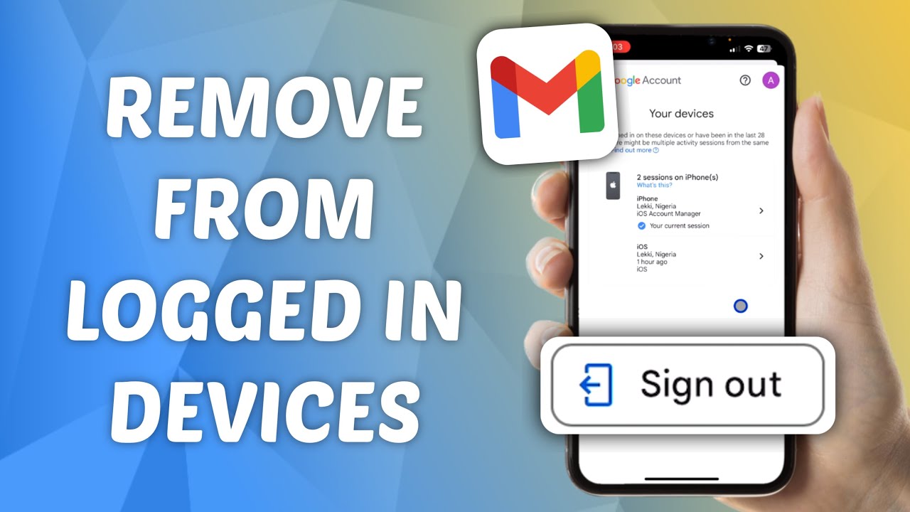 How to Remove Gmail Account from Logged in Devices How to Remove Gmail Account from Logged in Devices