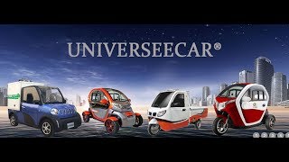 universeecar 45km/h ANNAI42 mini EEC L6E four wheels electric car for Europe