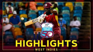 Highlights | West Indies v New Zealand | Brooks Shines With The Bat! | 1st CG United ODI Series