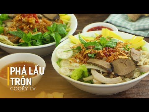 CookyVN Cách làm PHÁ LẤU TRỘN Đà Nẵng thơm ngon hấp dẫn tại nhà Cooky TV