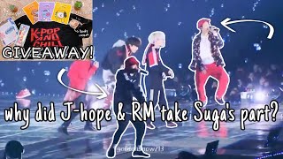 J-hope and RM only took 3 seconds to realize what was happening to Suga
