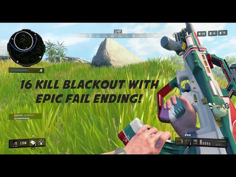 16 Kill Blackout - Epic Fail Ending!