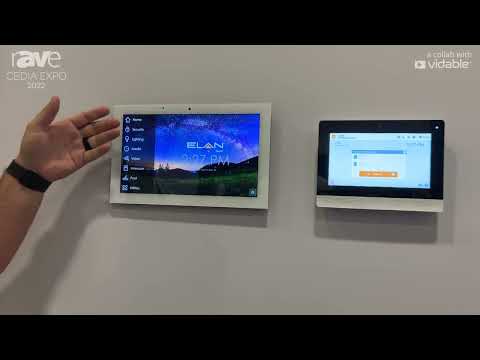 CEDIA Expo 22: Nice Group Demos ELAN Interface, Shows Its Smart Home Device Control