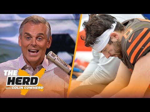 Colin reacts to Browns' Week 1 drubbing & Antonio Brown signing with Patriots | NFL | THE HERD