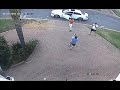 Victim defends himself against armed robbers